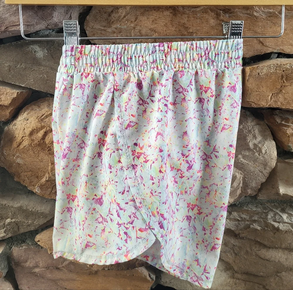 Colorful Girls Athletic Shorts